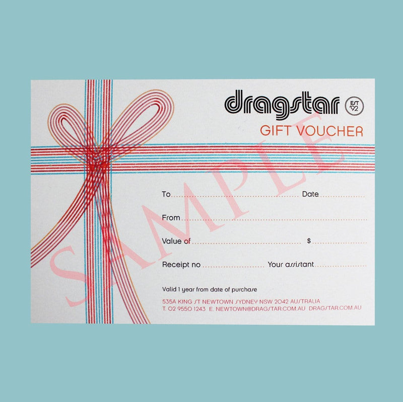 Dragstar Gift Voucher - From $10 to $300