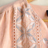 Bolero Pink/Grey Emroidery M/12 (ONE OFF)