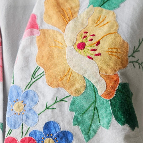 Vintage Fabric Mini Bolero Jest No 2