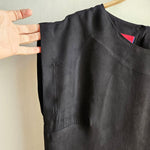 Dragstar Black Tencel Bateau top