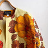 Dragstar Vintage Fabric Boxy Jacket No.5 Bold Floral 70s Cotton
