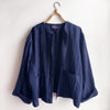 Dragstar Vintage Fabric Boxy Jacket No.7 Workwear Pin Stripe