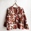 Dragstar Vintage Fabric Boxy Jacket Stunning Paisley Floral