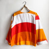 Dragstar Vintage Fabric Boxy Jacket 70s Orange Cotton