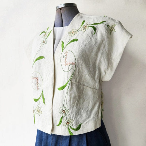 Vintage Fabric Mini Bolero Jest No 11
