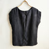 Dragstar Black Tencel Bateau top