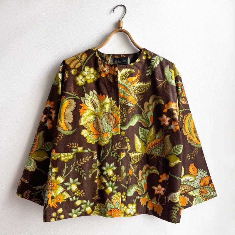 Dragstar Vintage Fabric Sound of Music Cotton Boxy Jacket