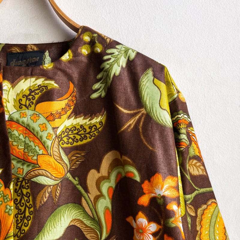 Dragstar Vintage Fabric Sound of Music Cotton Boxy Jacket