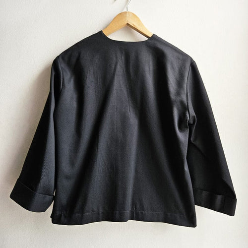 Dragstar Boxy Jacket Black Cotton Drill Australian Made