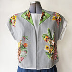 Vintage Fabric Mini Bolero Jest No 3