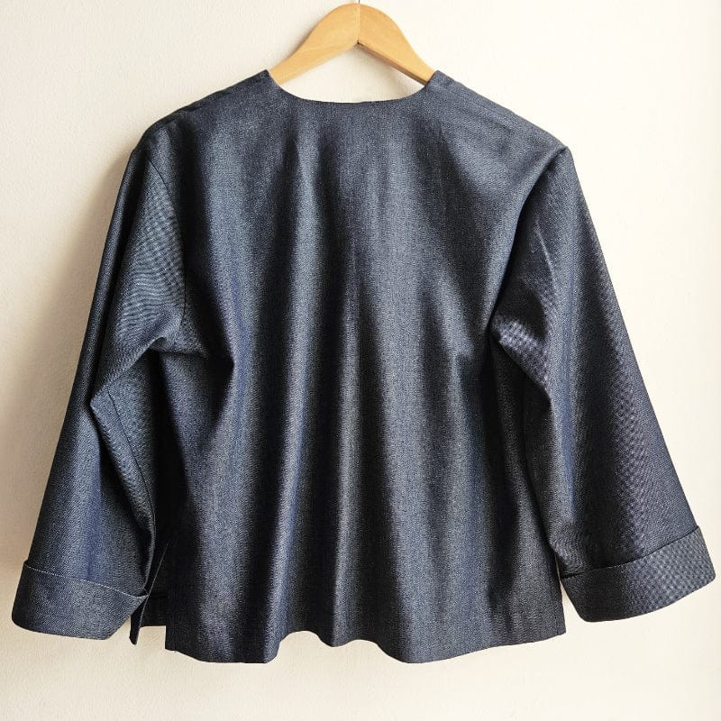 Boxy Jacket Light Weight Denim