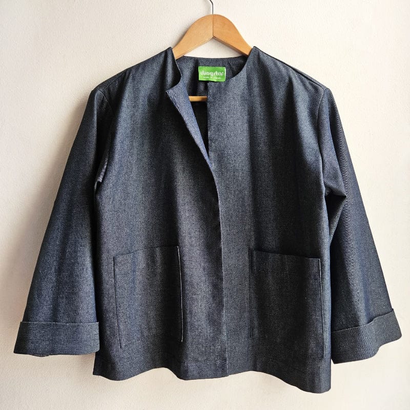 Boxy Jacket Light Weight Denim