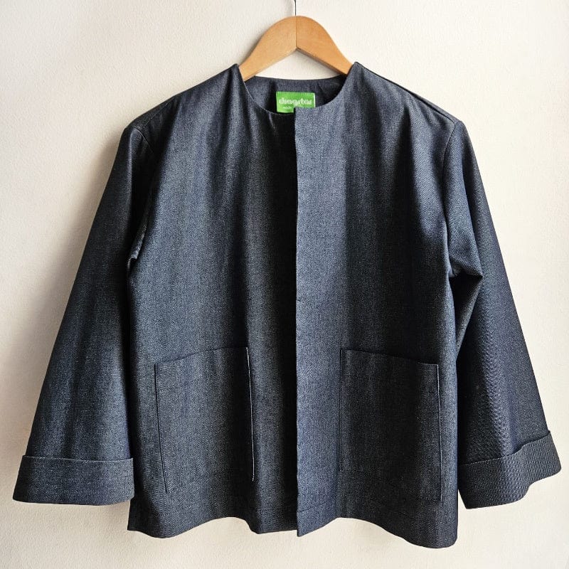 Boxy Jacket Light Weight Denim