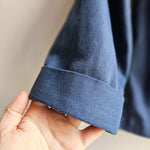 Boxy Jacket Mid Blue Heavy Drill (Limited)