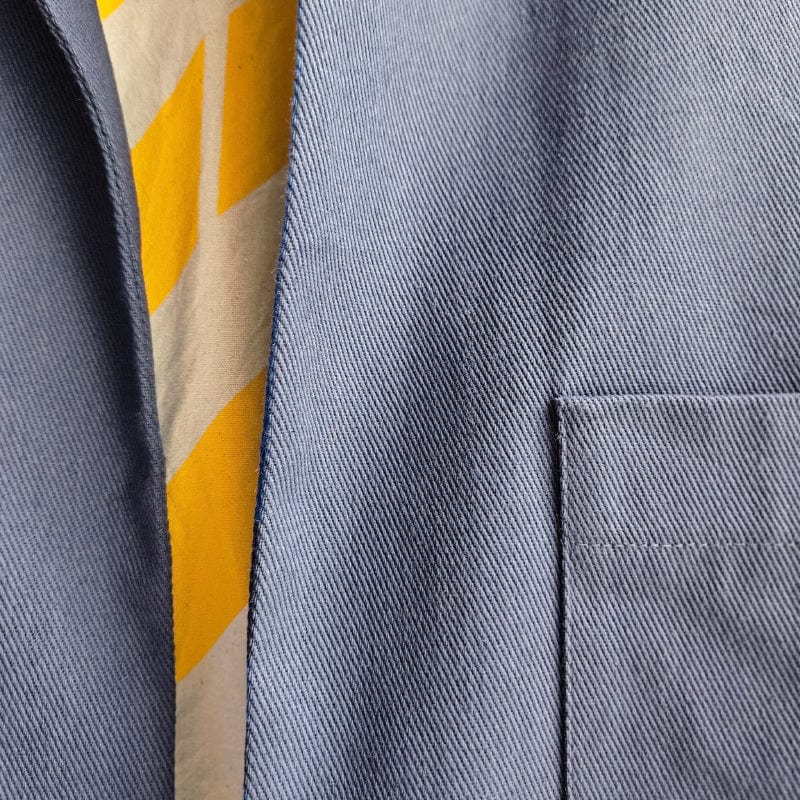 Boxy Jacket Mid Blue Heavy Drill (Limited)