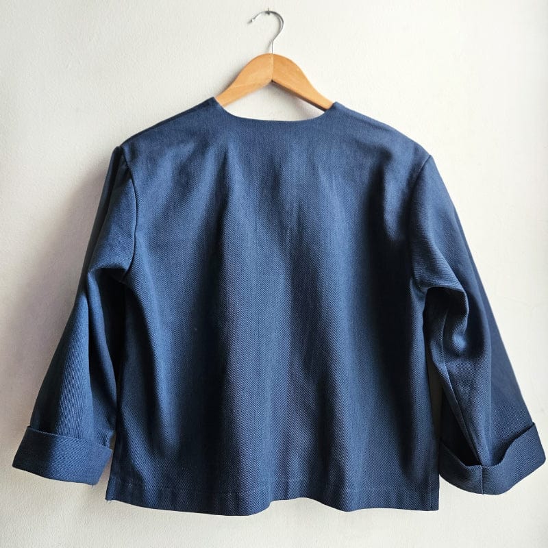 Boxy Jacket Mid Blue Heavy Drill (Limited)