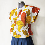 Vintage Fabric Mini Bolero Jest No 12