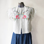 Vintage Fabric Mini Bolero Jest No 14