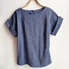 The Right Box Top Denim Look Cotton