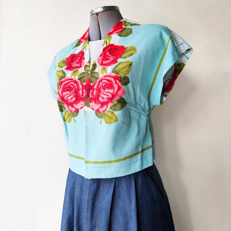 Vintage Fabric Mini Bolero Jest No 7
