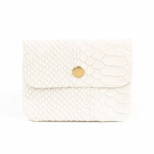 Maison Fanli Coin Purse - Snake Cream