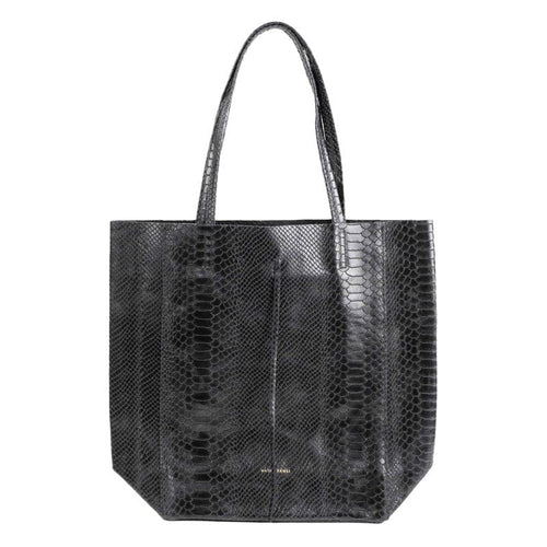 Maison Fanli Large Tote Bag - Snake Black
