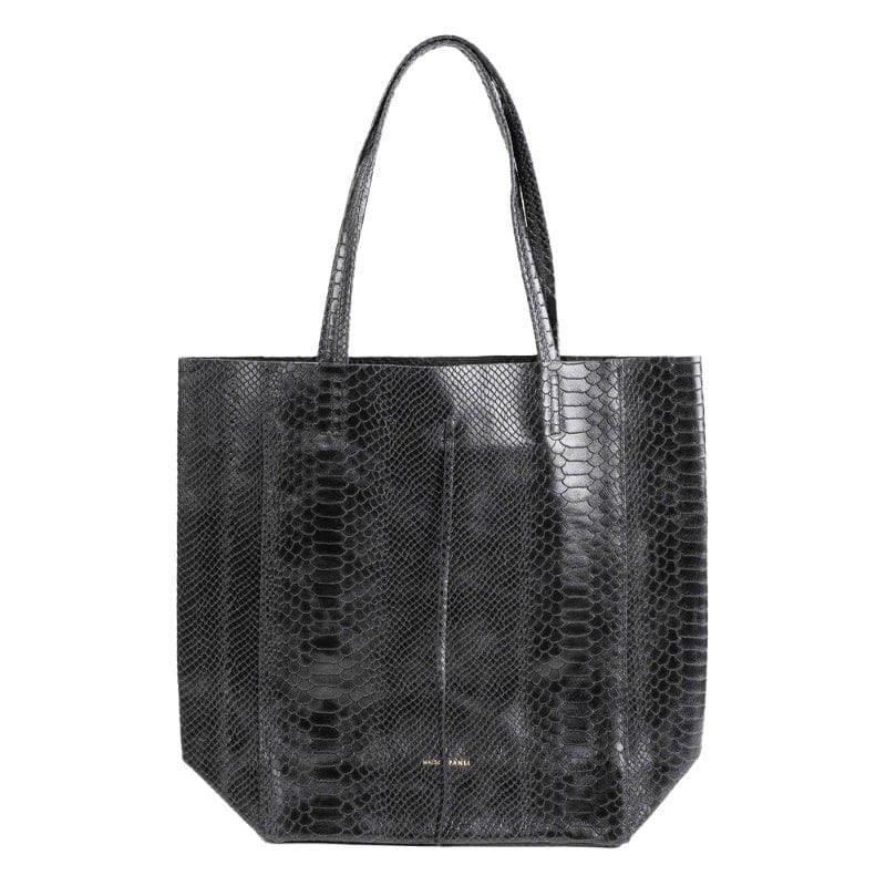 Maison Fanli Large Tote Bag - Snake Black