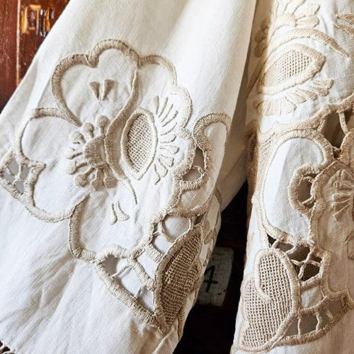 Dragstar Vintage Fabric Embroidered Boxy Jacket (One Off)