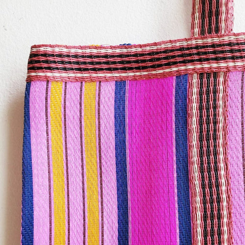 Recycled Plastic Tote - Pink