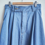 Dragstar Retro Denim Middie Skirt 