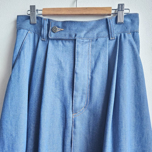 Dragstar Retro Denim Middie Skirt 