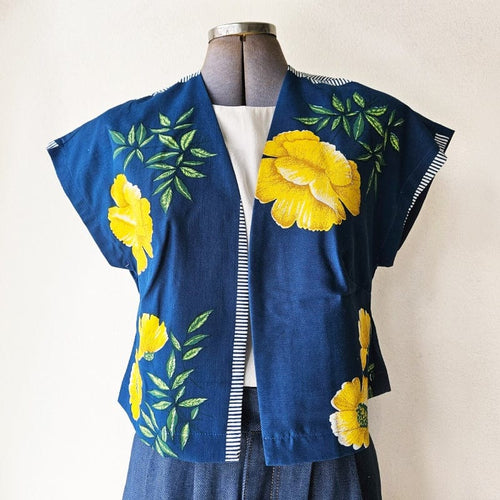 Vintage Fabric Mini Bolero Jest No 1
