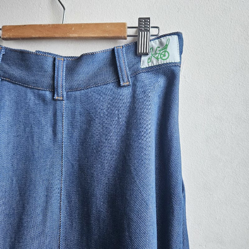 Dragstar Retro Denim Middie Skirt 