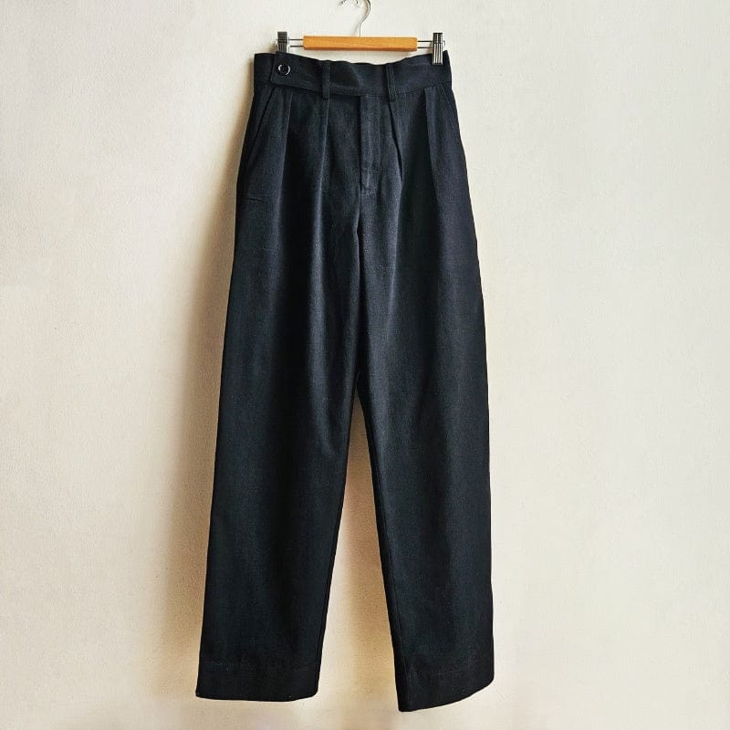 Dragstar Surplus Pants Black Cotton Drill  Australian Made