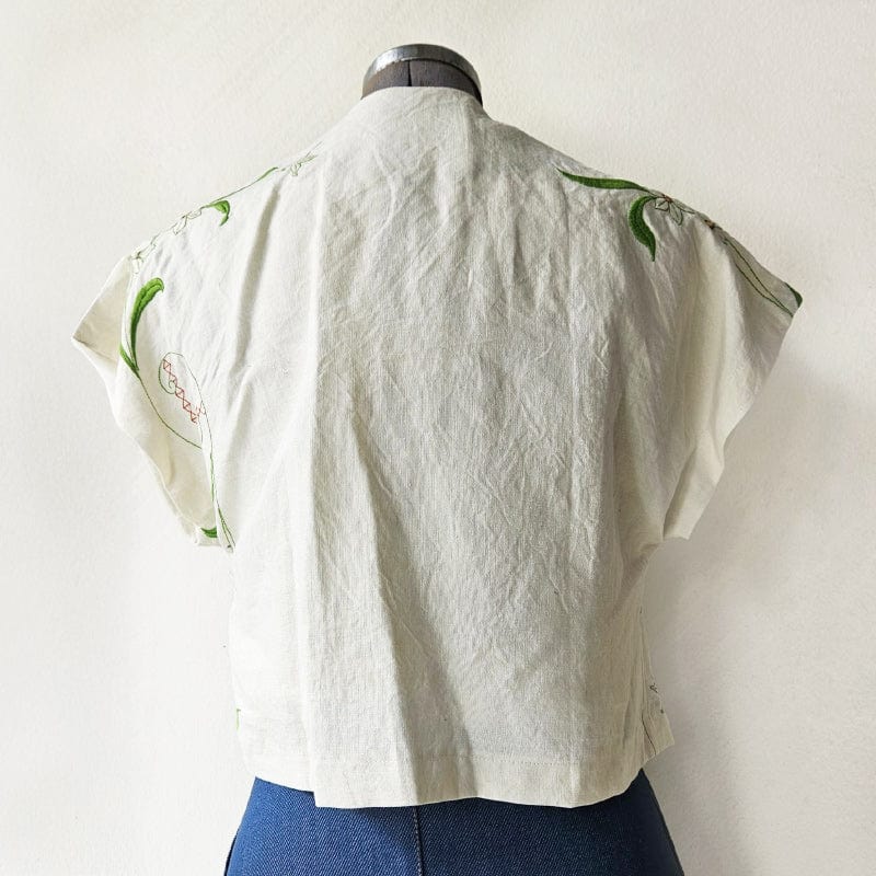 Vintage Fabric Mini Bolero Jest No 11