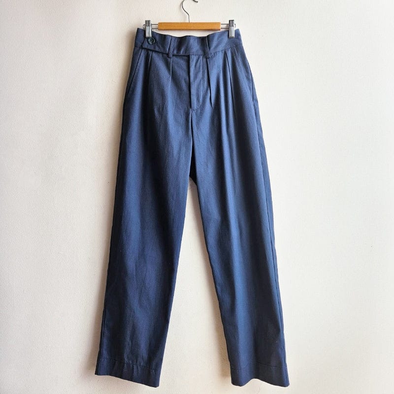 Dragstar Surplus Pants Workwear Navy Cotton Drill, Australian Made