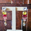 Zoda Statement Multi-Coloured Gem Earring