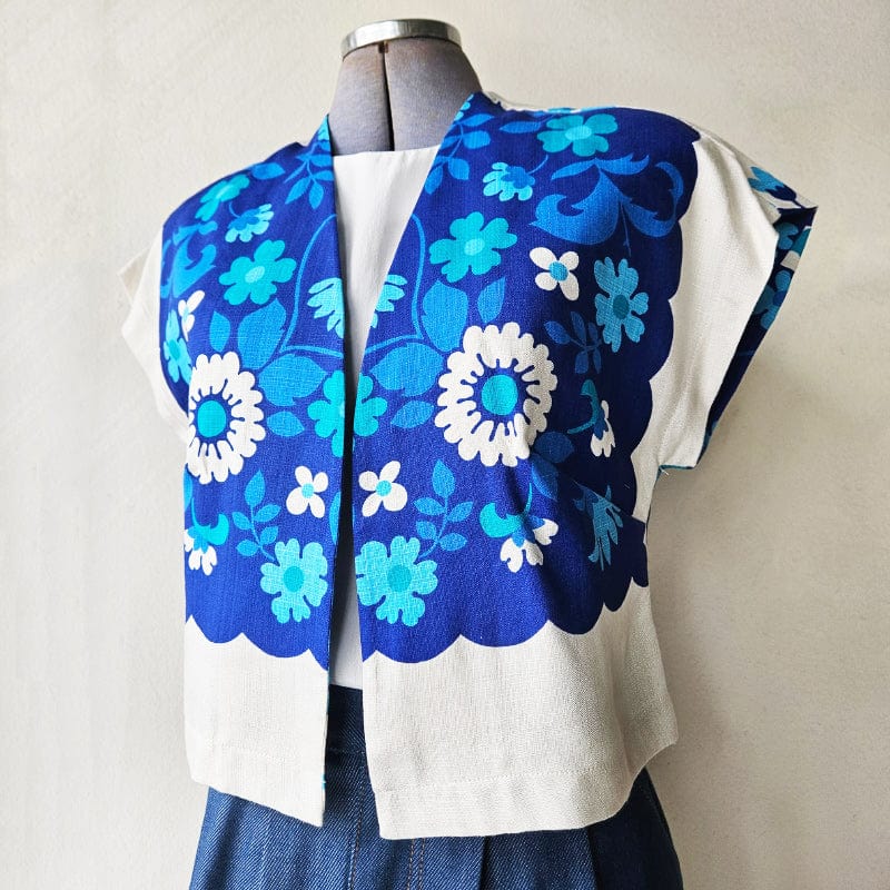 Vintage Fabric Mini Bolero Jest No 9