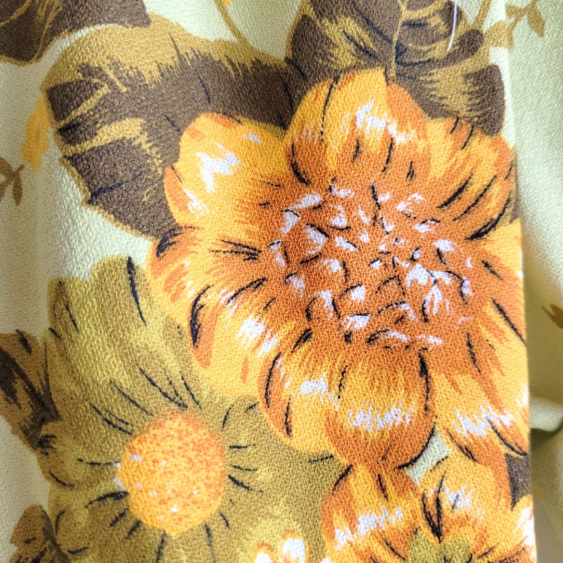 Bolero Yellow/Orange/Khaki Floral M/12 (ONE OFF)