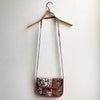 Vintage Fabric Quilted Shoulder Bag - Brown/Floral