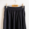 Miranda Middie Skirt - Black Tencel