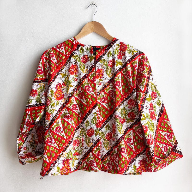Dragstar Vintage Batik Cotton Boxy Jacket