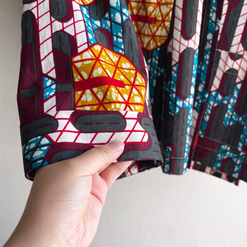 Dragstar Vintage Batik Cotton Boxy Jacket