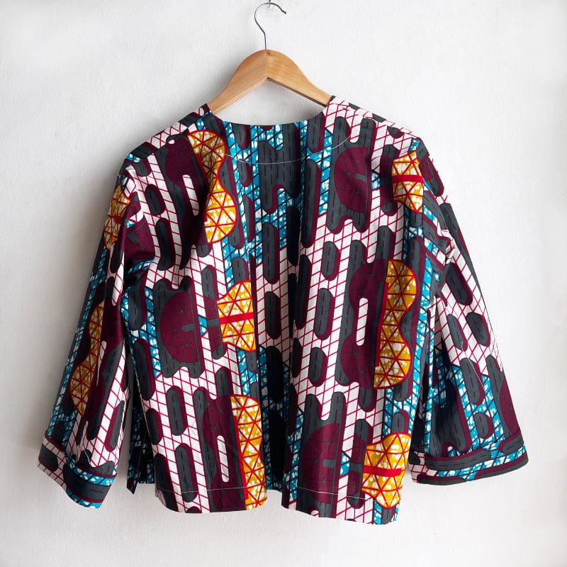 Dragstar Vintage Batik Cotton Boxy Jacket
