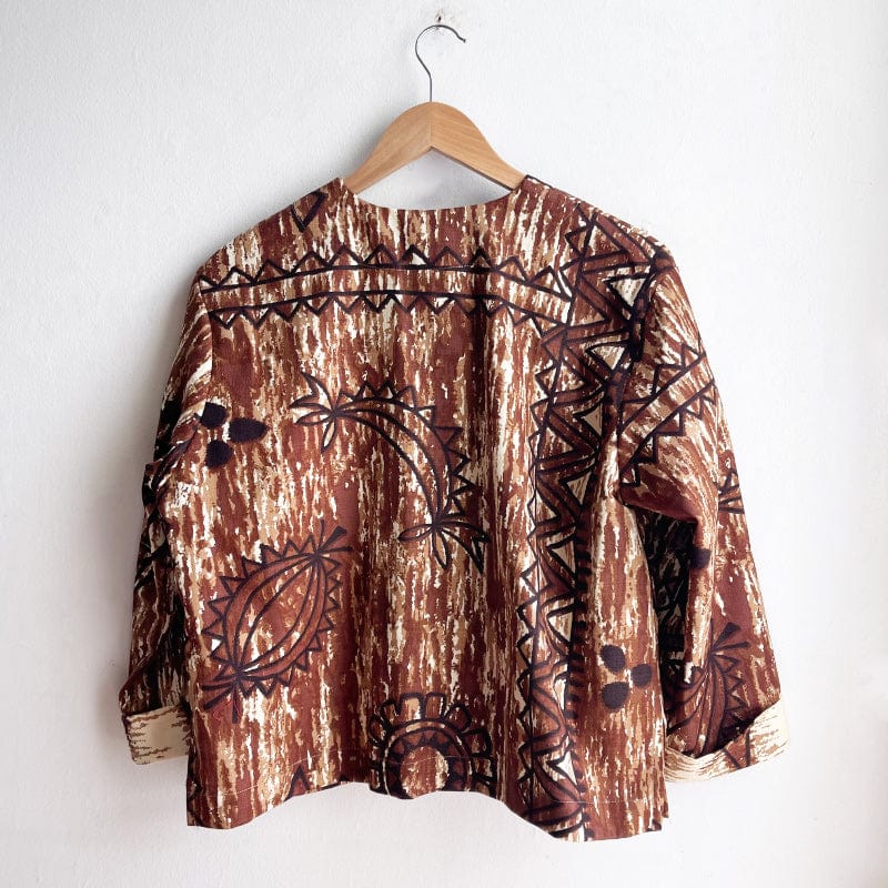 Dragstar Vintage Batik Cotton Boxy Jacket