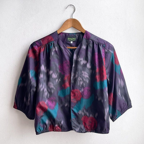 Bolero Purple Abstract Floral