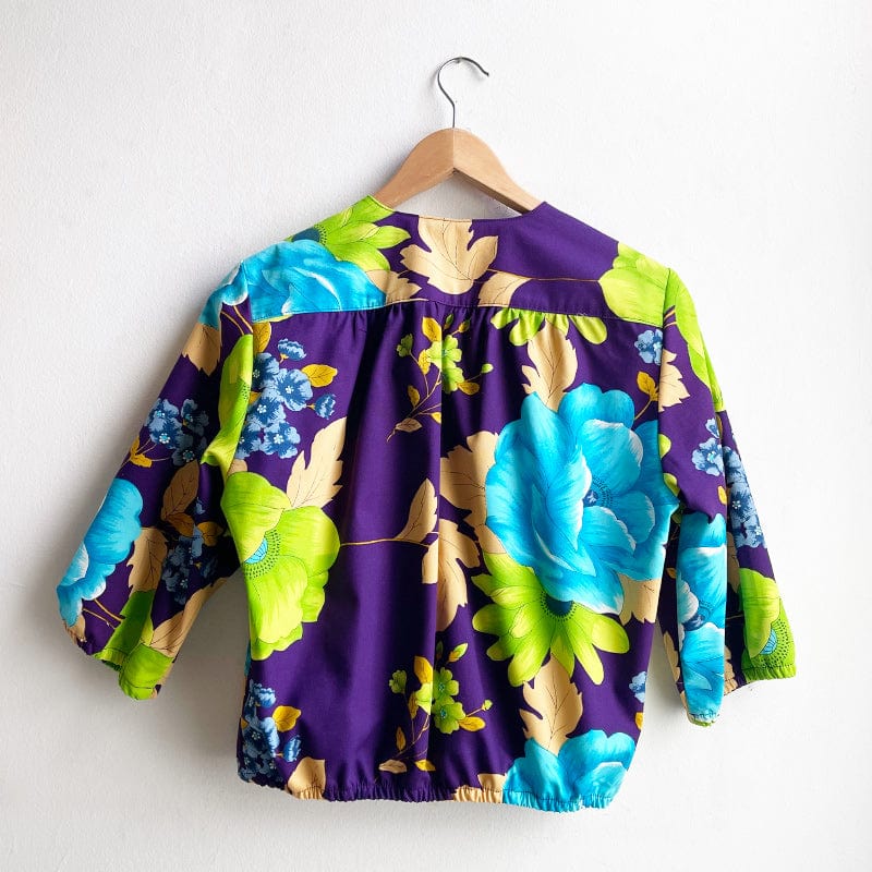 Bolero Purple/Green/Blue Floral