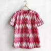 Todays the Day Shirt Red Cream IKAT