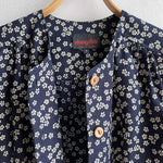 Todays the Day Shirt Indigo Flowers