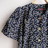 Todays the Day Shirt Indigo Flowers